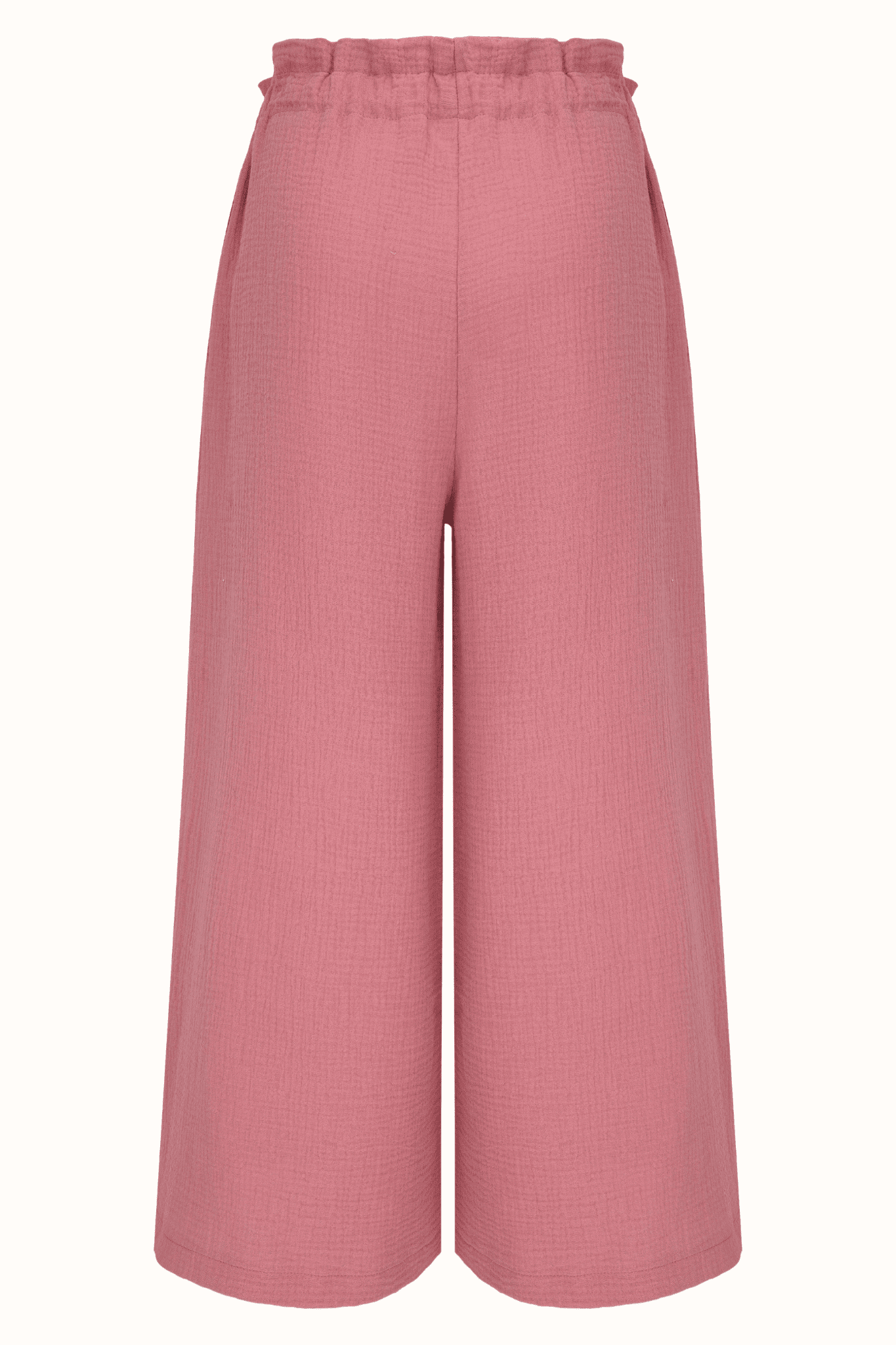 Muslin pants Lila Retro Rose - Lullaboob